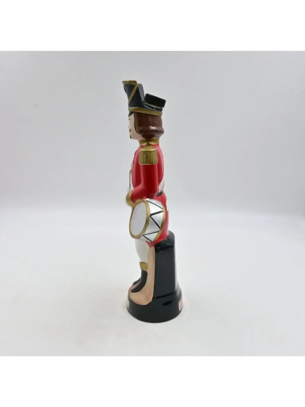Jim Beam Holiday Collector Series Nutcracker Drum Soldier Decanter Empty 1990